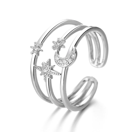 Diamond Star Ring